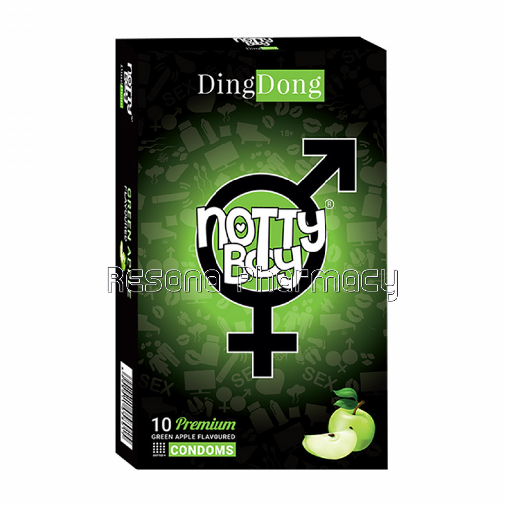 Nottyboy Dingdong – Green Apple Flavored Condom