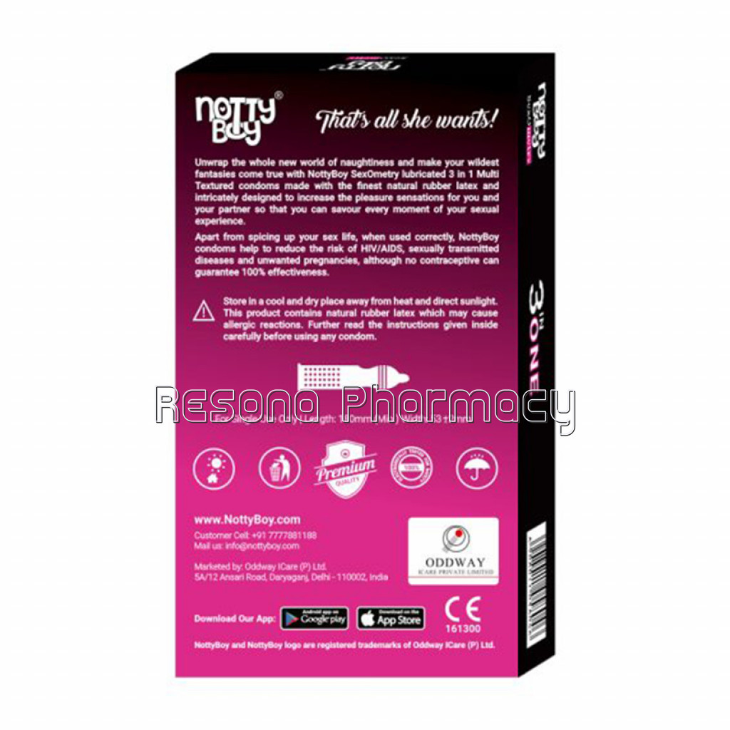 Nottyboy Sexometry – Multi Textured Condom
