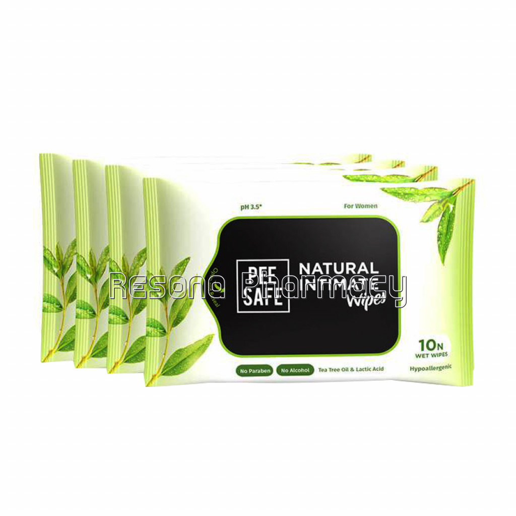 NaNaturalIntimate Wipes   Set Of 4 (40 Wipes)