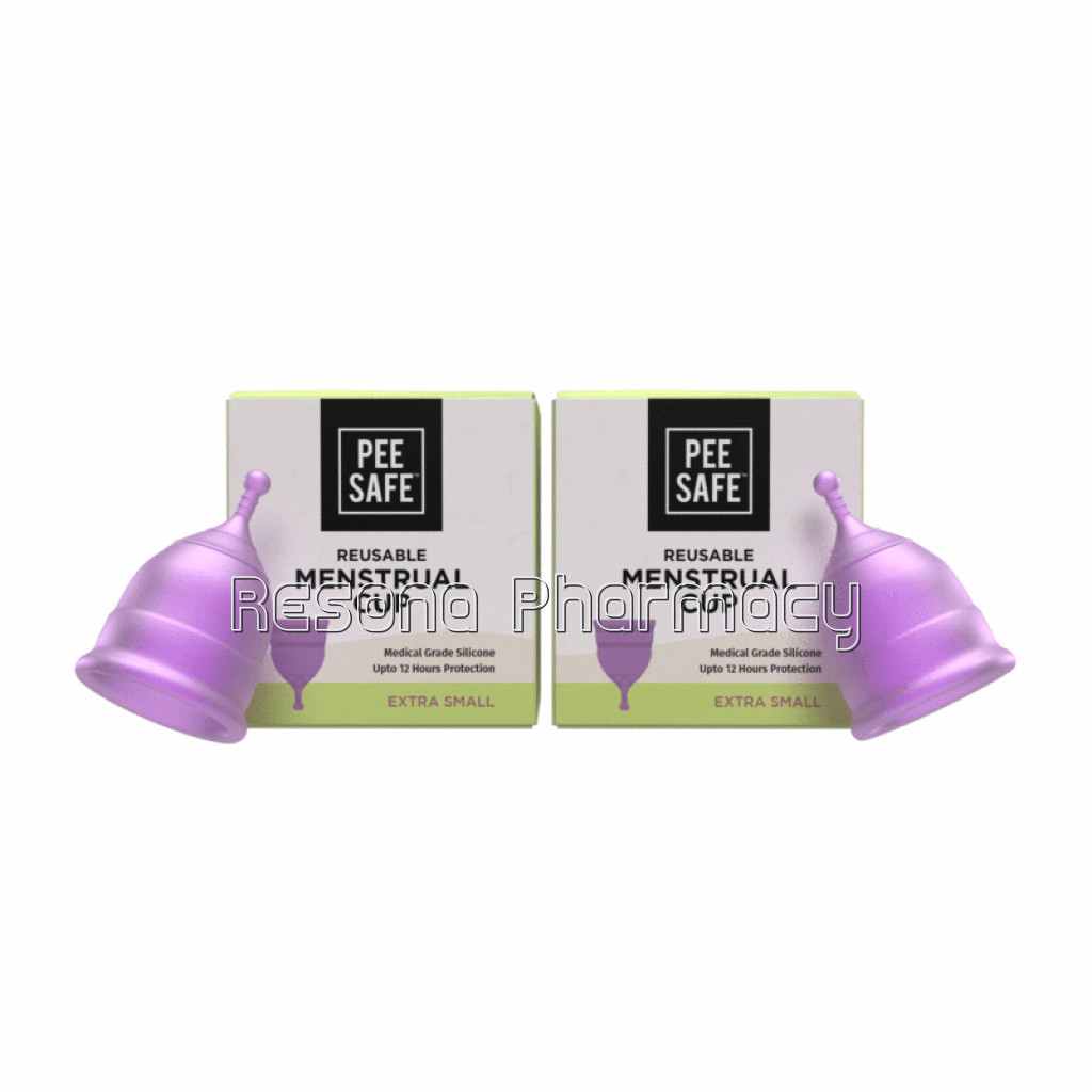 Reusable Menstrual Cups   Extra Small (Pack Of 2)