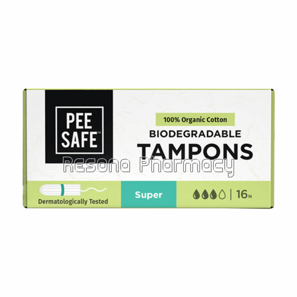 Biodegradable Tampons   Super (Pack Of 16)