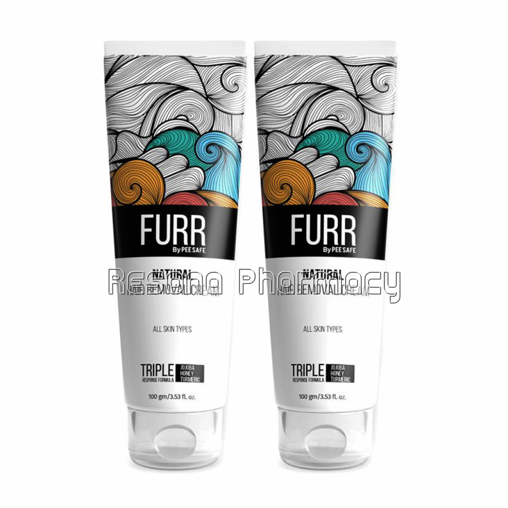 Furr Hair Removal Cream  100Gm (Pack Of 2) By Pee Safe