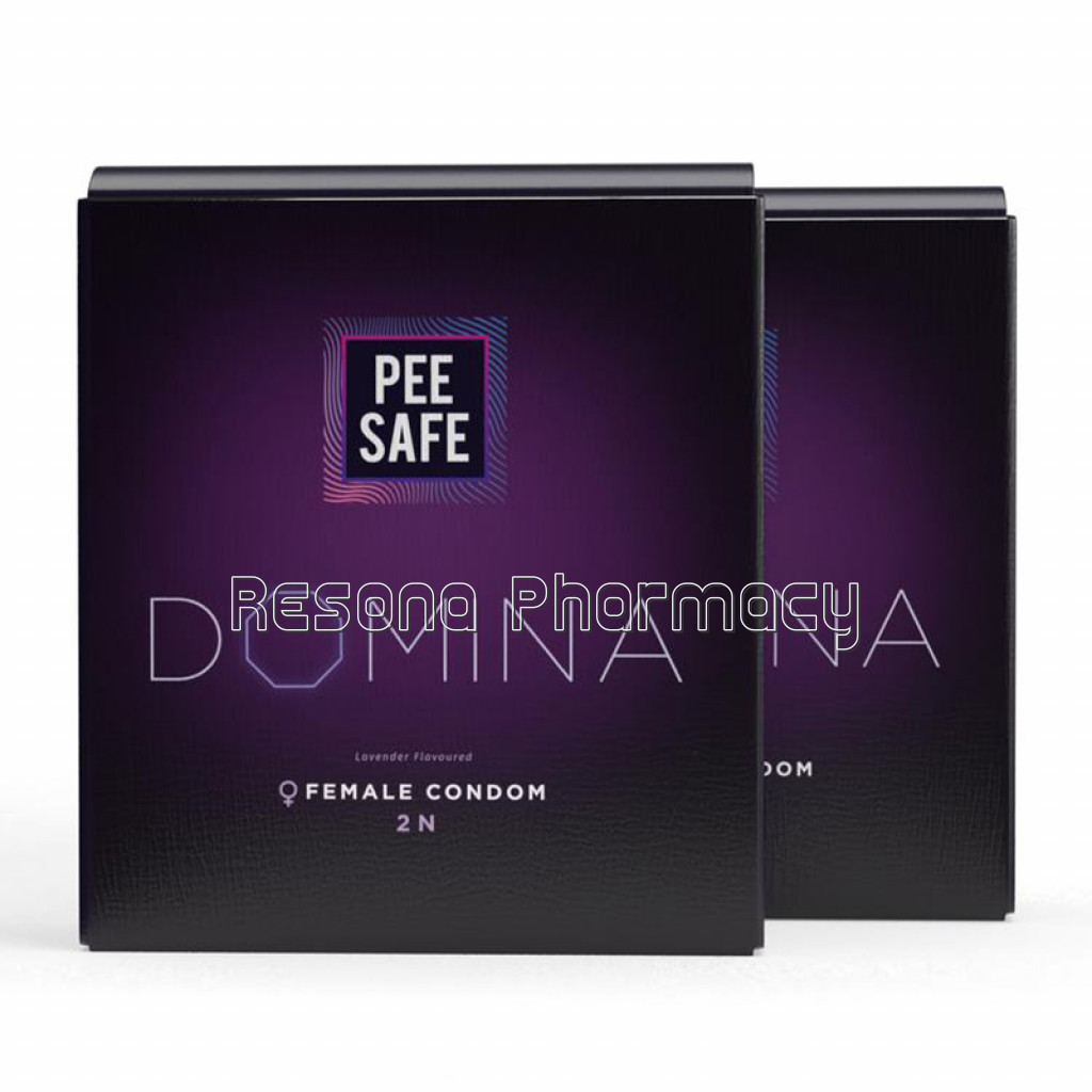 Domina Female Condom(Pack Of 2) By Pee Safe