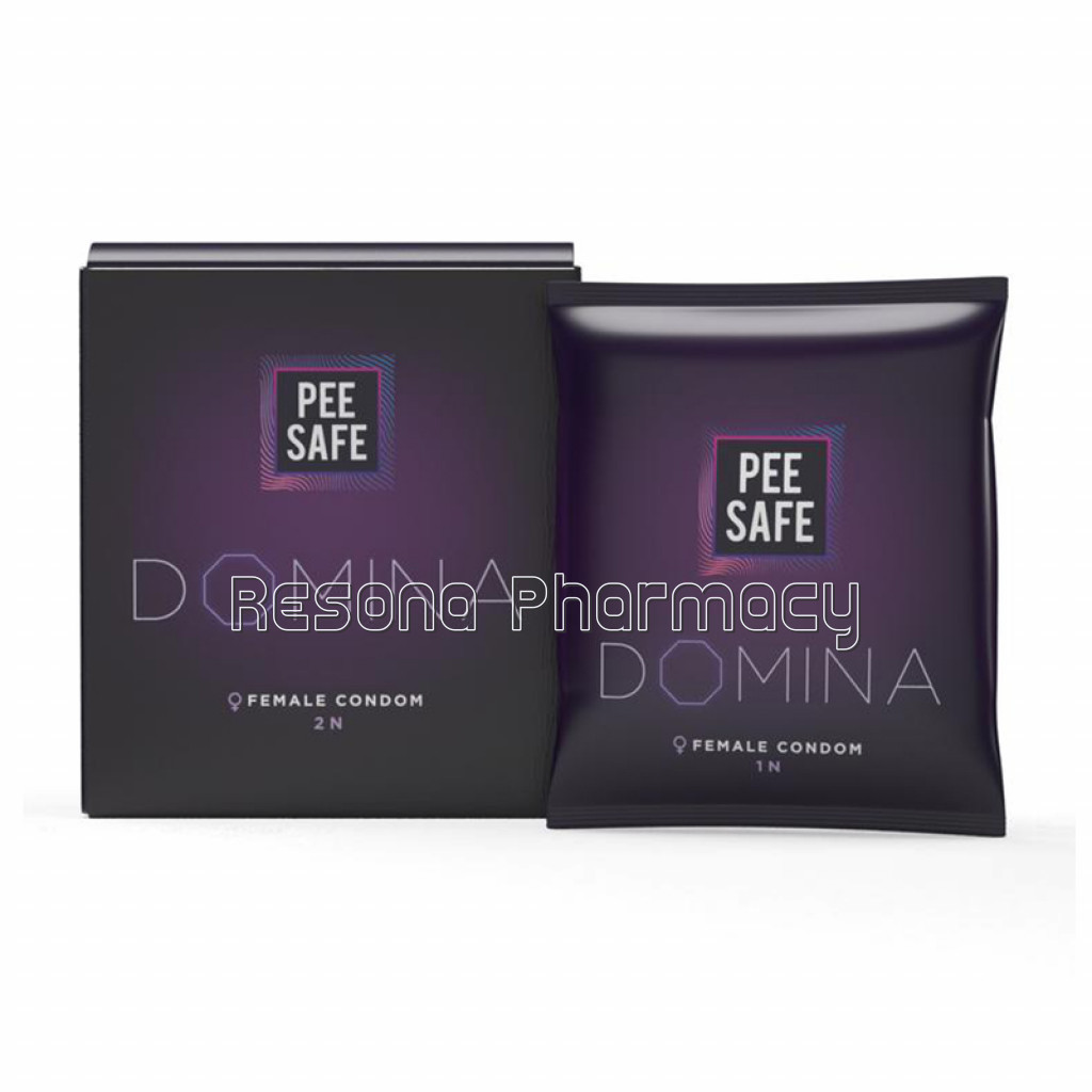 Domina Female Condom(Pack Of 2) By Pee Safe