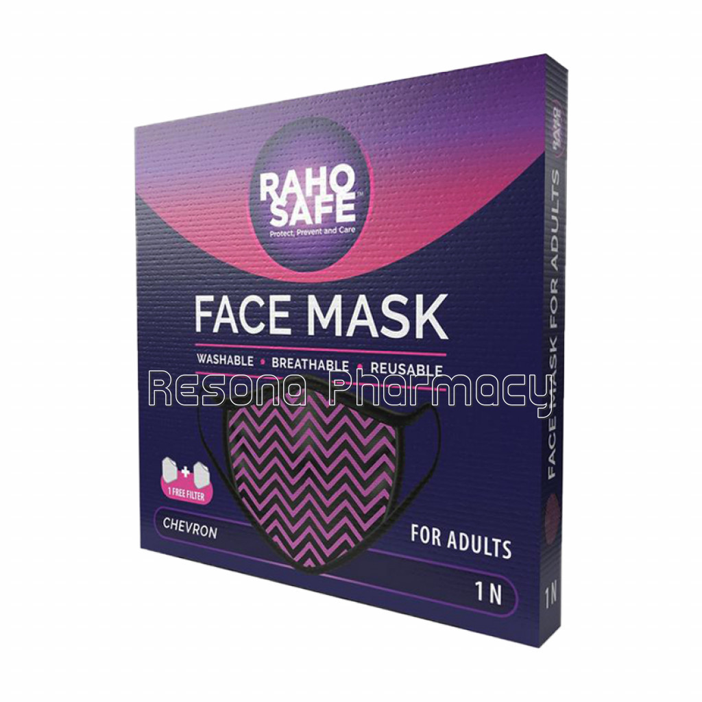 Chevron Face Mask For Adults (1N)