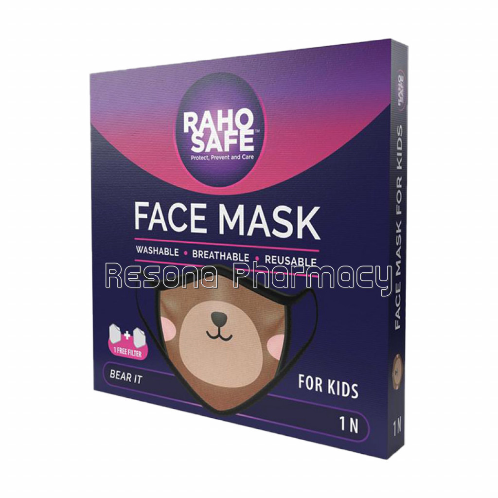 Bear It Face Mask For Kids (1N)