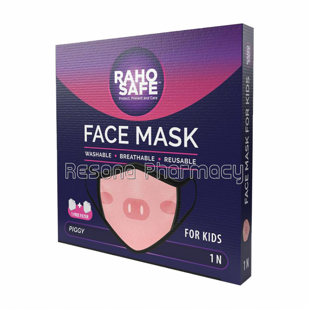 Piggy Face Mask For Kids (1N)