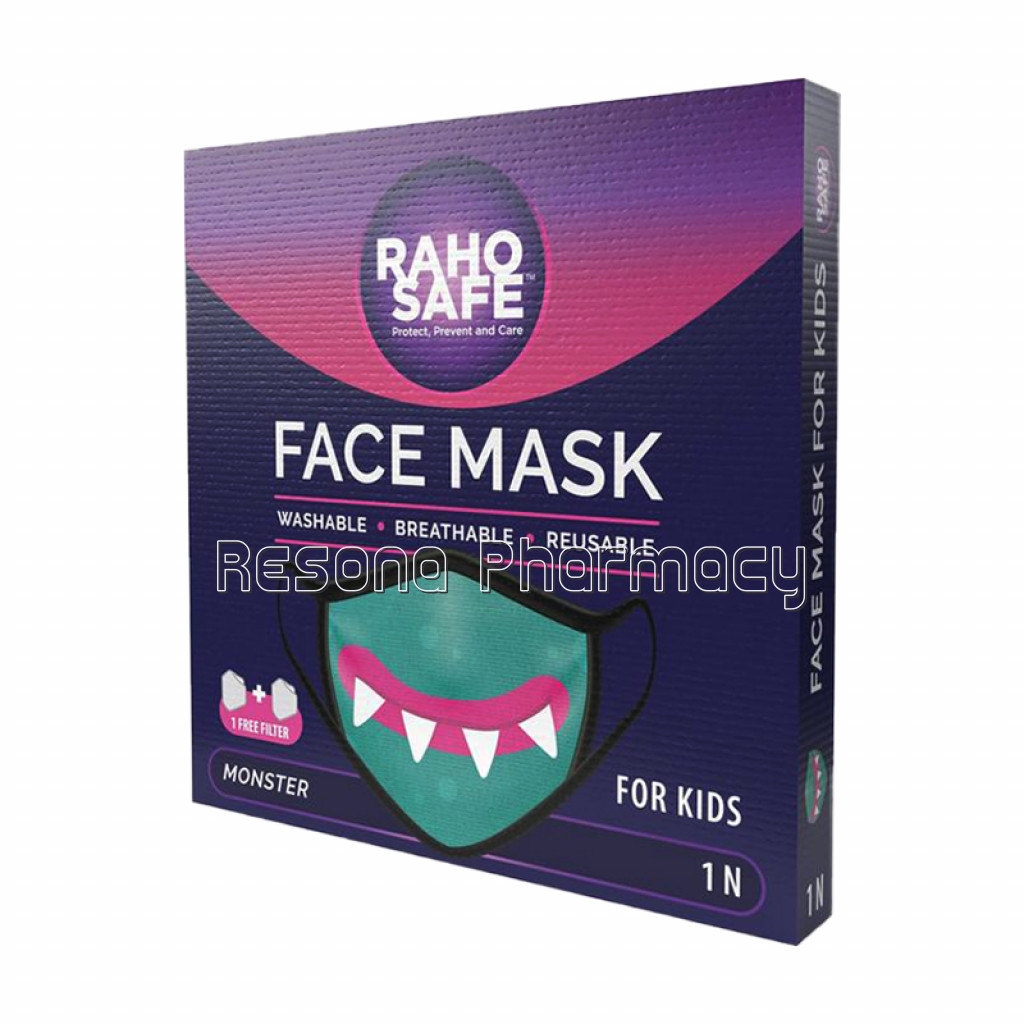 Monster Face Mask For Kids (1N)