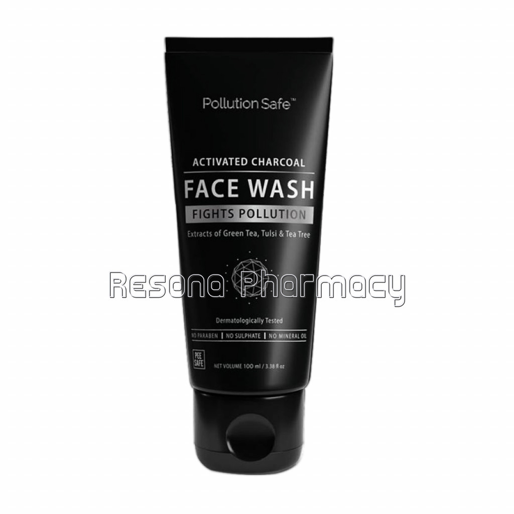 Activated Charcoal Face Wash 100Ml (1N)