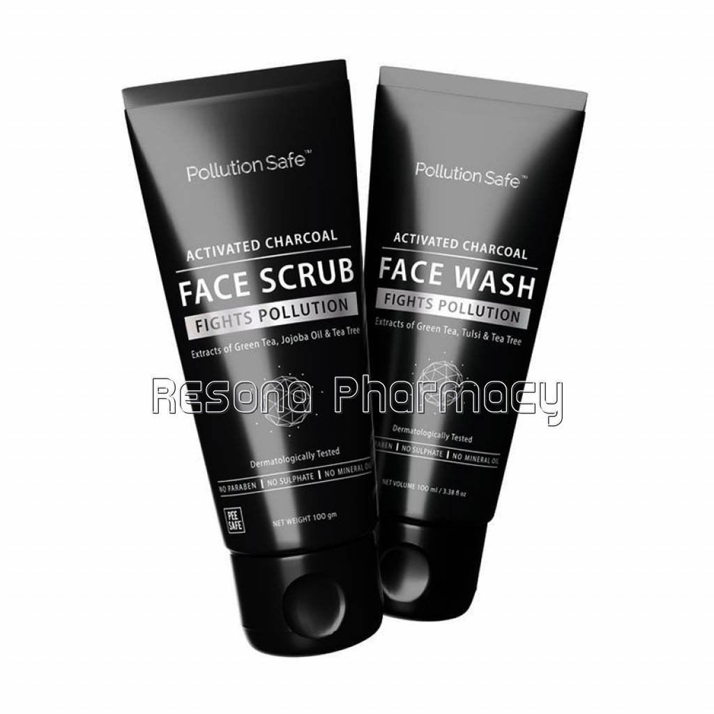 The Charcoal Duo (Washplus Scrub) (1N Each)