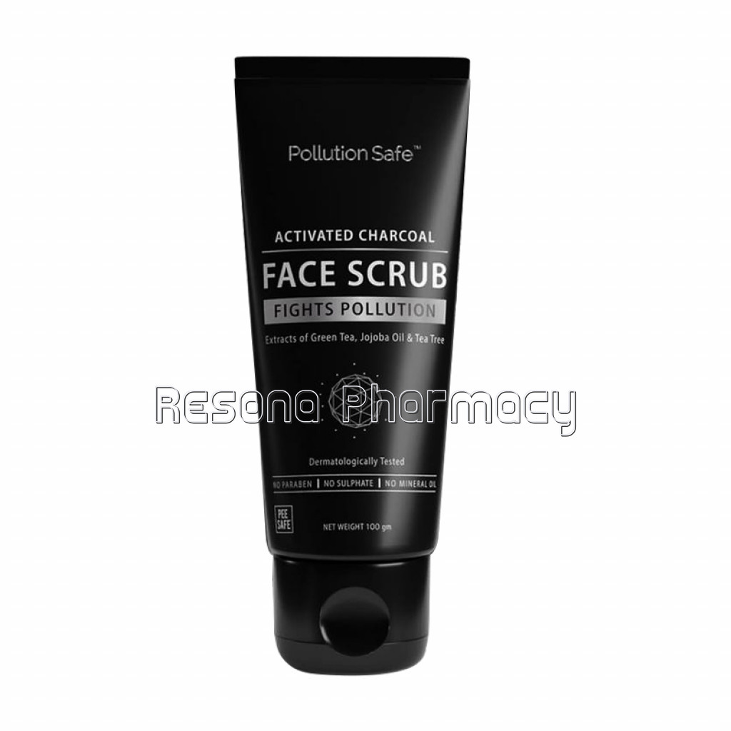 Activated Charcoal Face Scrub – 100Gm (1N)