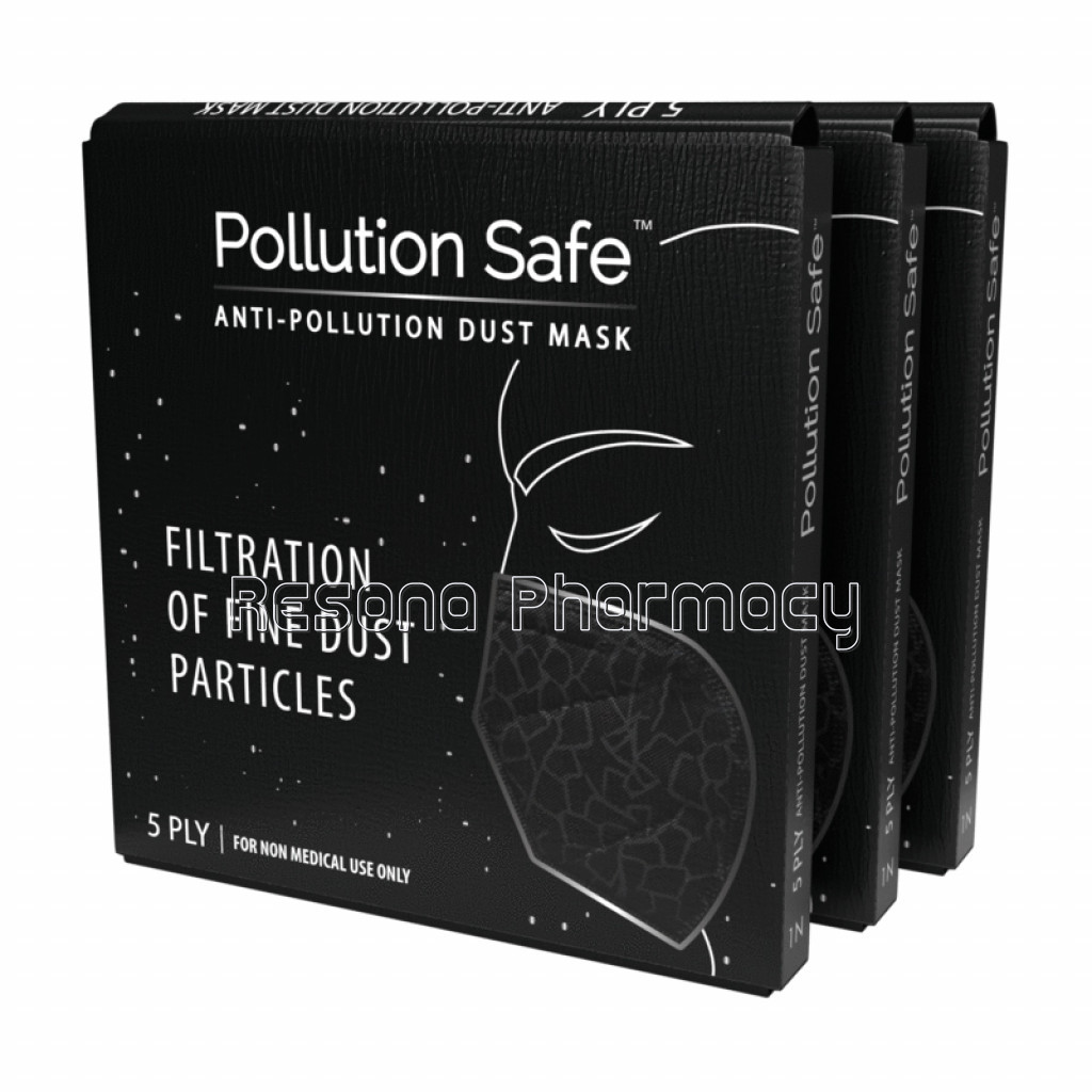 Anti Dust Mask 5 Ply (Pack Of 4)