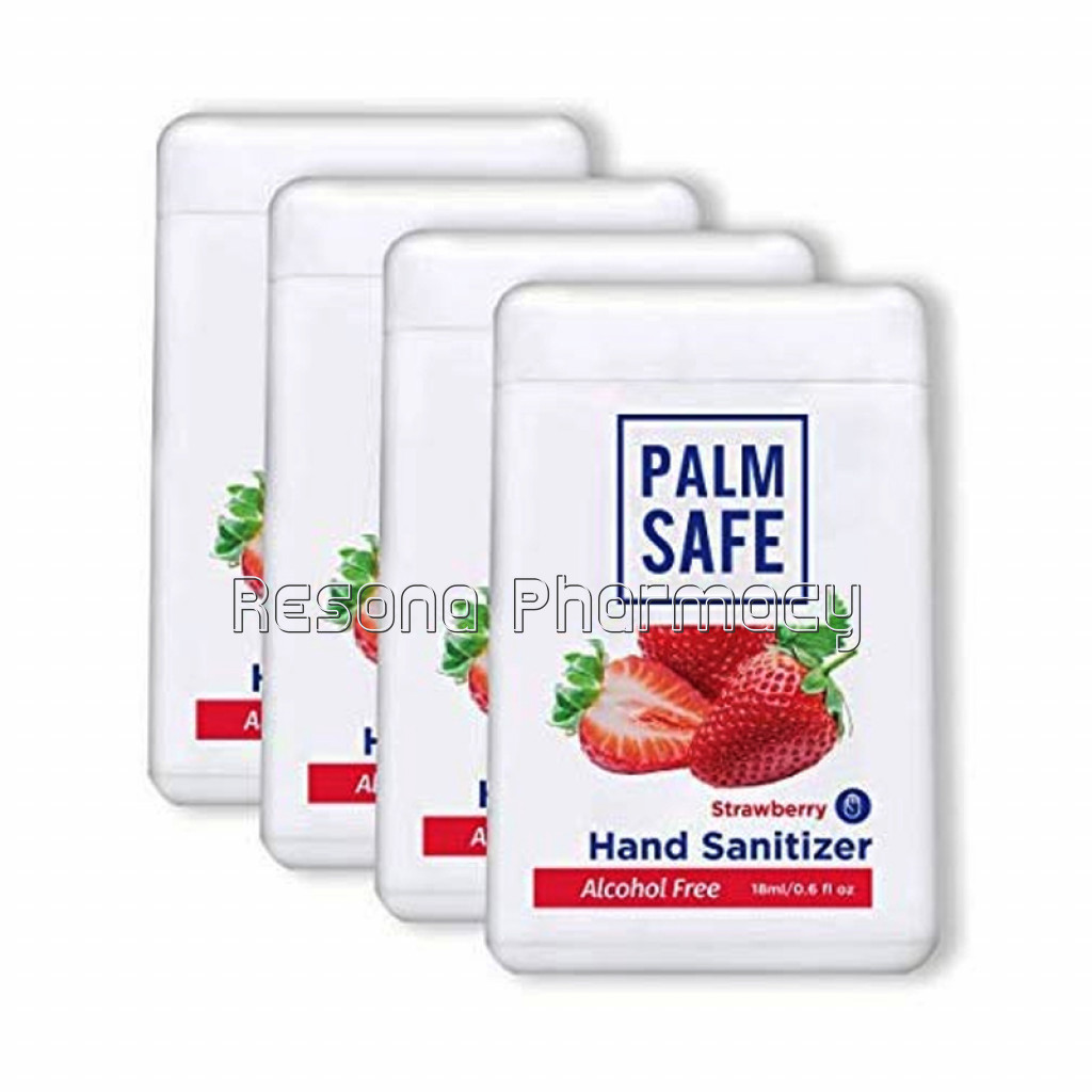 Pocket Size Hand Sanitizer Spray 18 Ml (Strawberry) – Pack Of 4