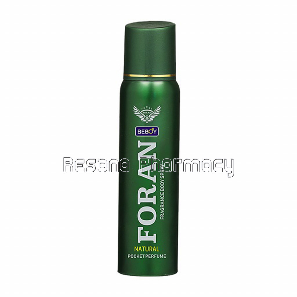 Foran Pocket Pack Body Spray Perfume NaNatural25Ml