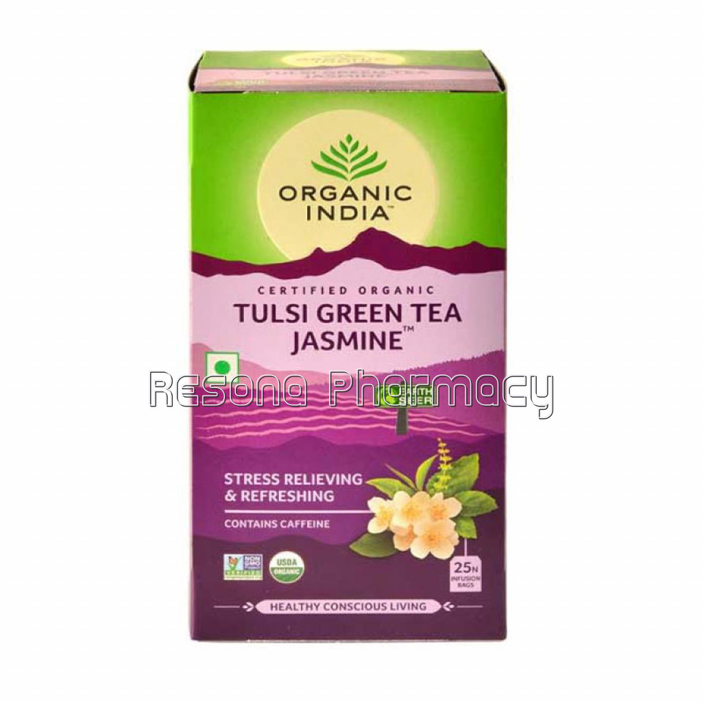 Tulsi Green Tea Jasmine 25 Tea Bags , 25N Infusion Bags
Sku Code: Oi Jas 25