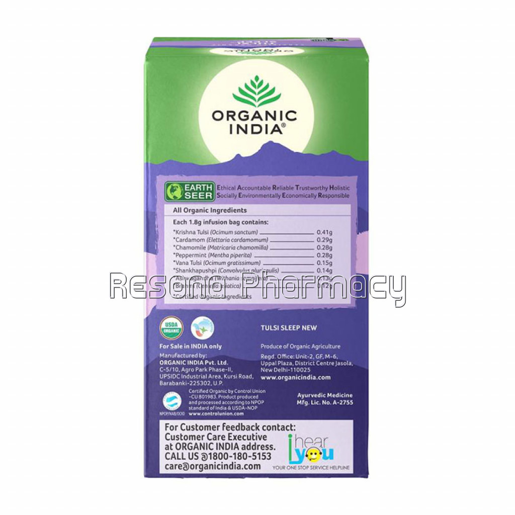 Tulsi Sleep 25 Tea Bags , 25N Infusion Bags