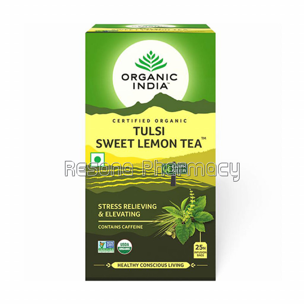 Tulsi Sweet Lemon Tea 25 Tea Bags , 25N Infusion Bags
Sku Code: Oi Tsl 25