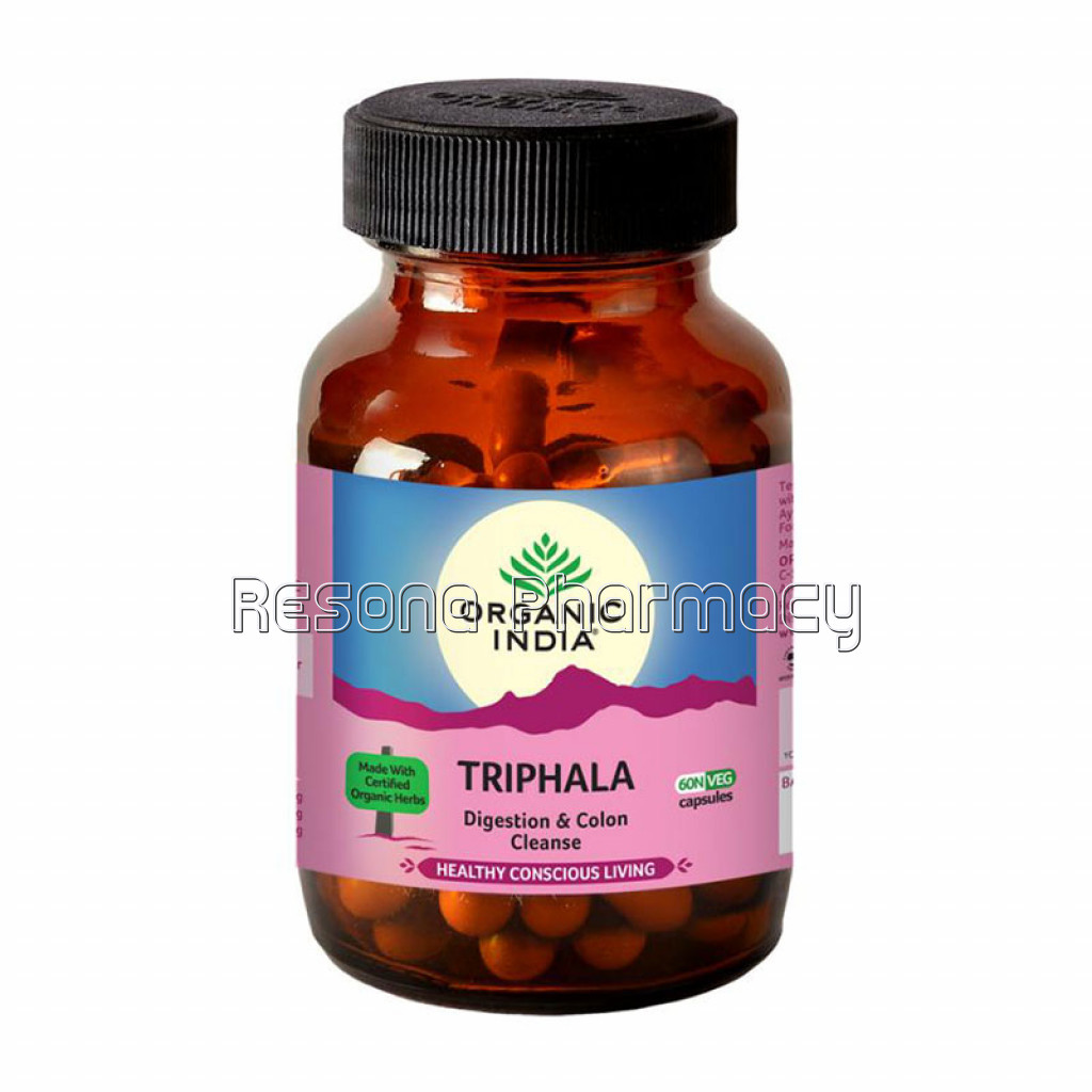 Triphala 60 Capsules Bottle , 60N