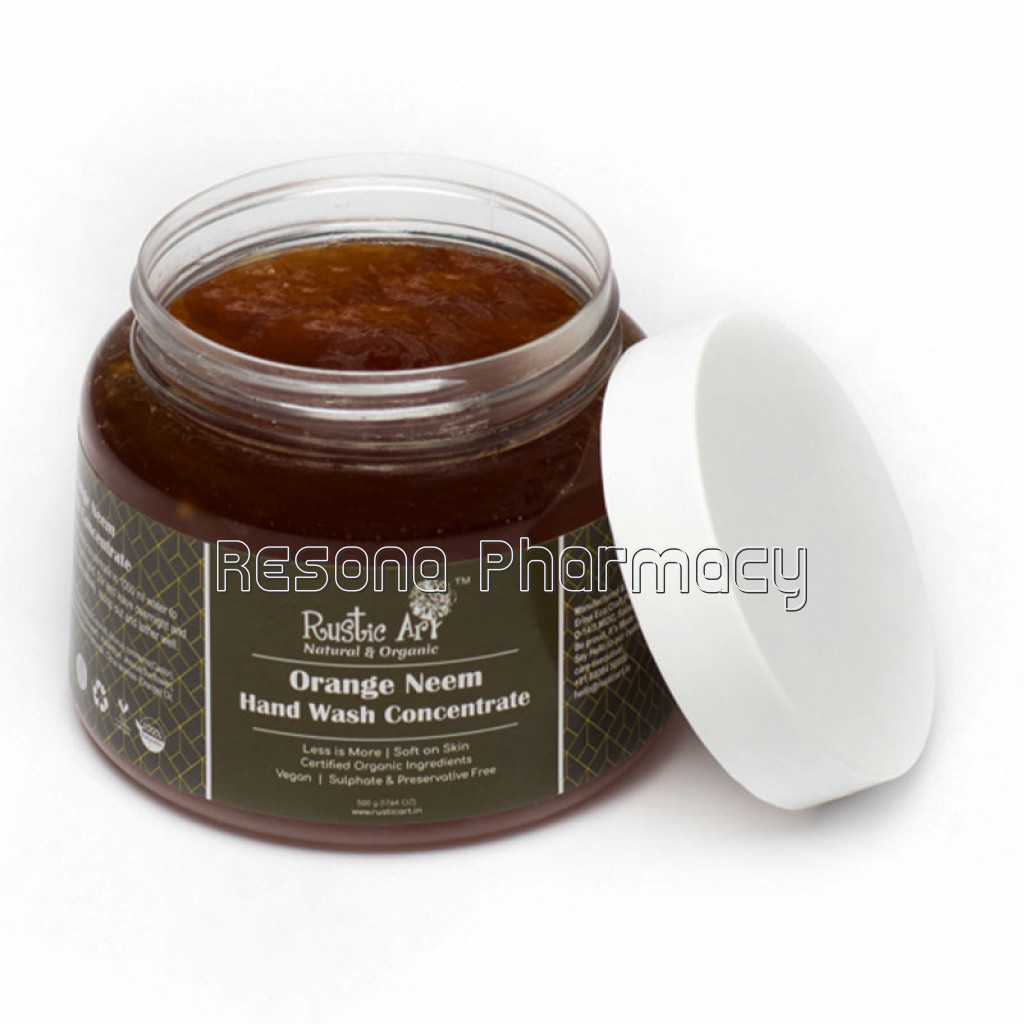 Organic Orange Neem Hand Wash Concentrate