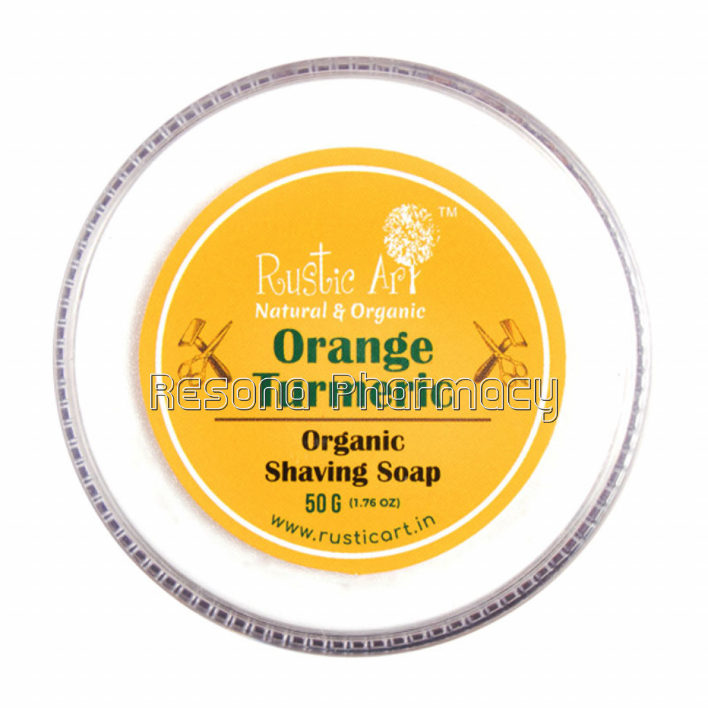 Orange Turmeric Shaving Soap
