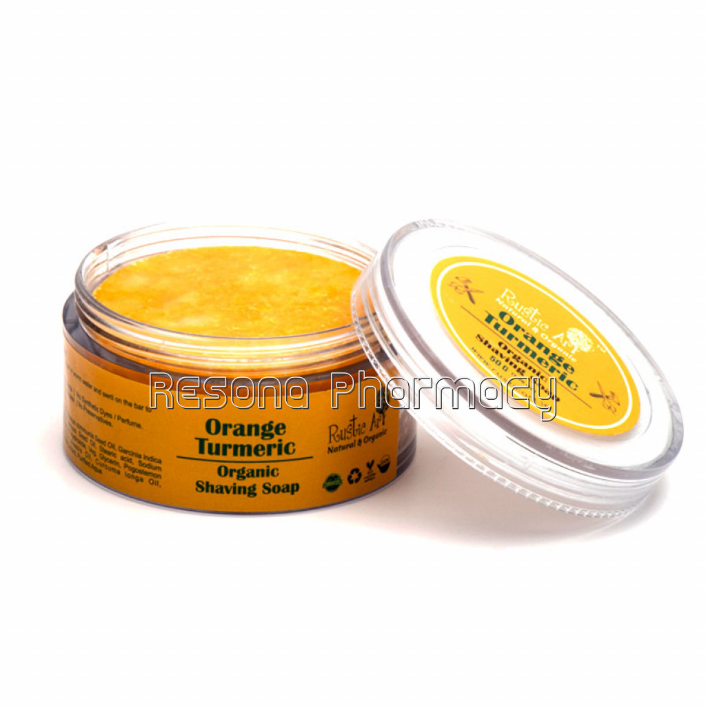 Orange Turmeric Shaving Soap