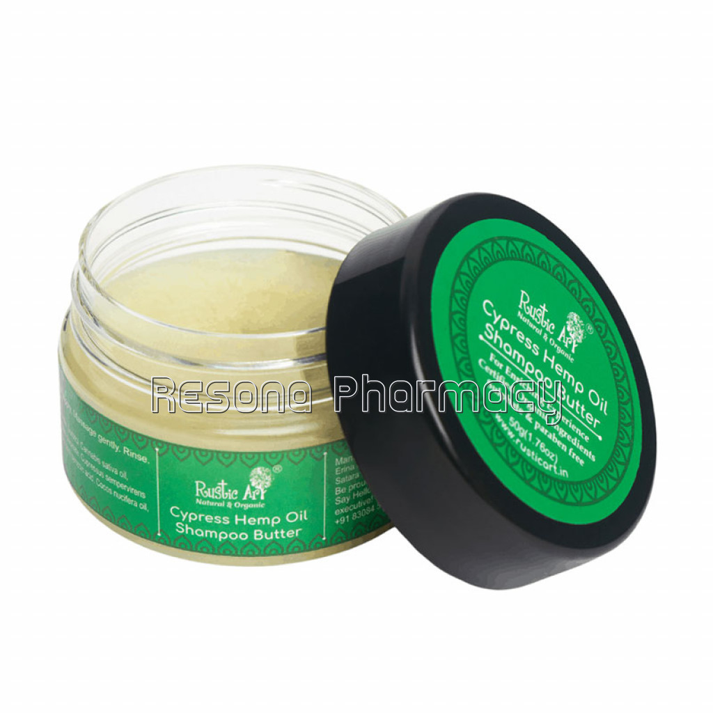 Cypress Hemp Oil Shampoo Butter Mini, 50G