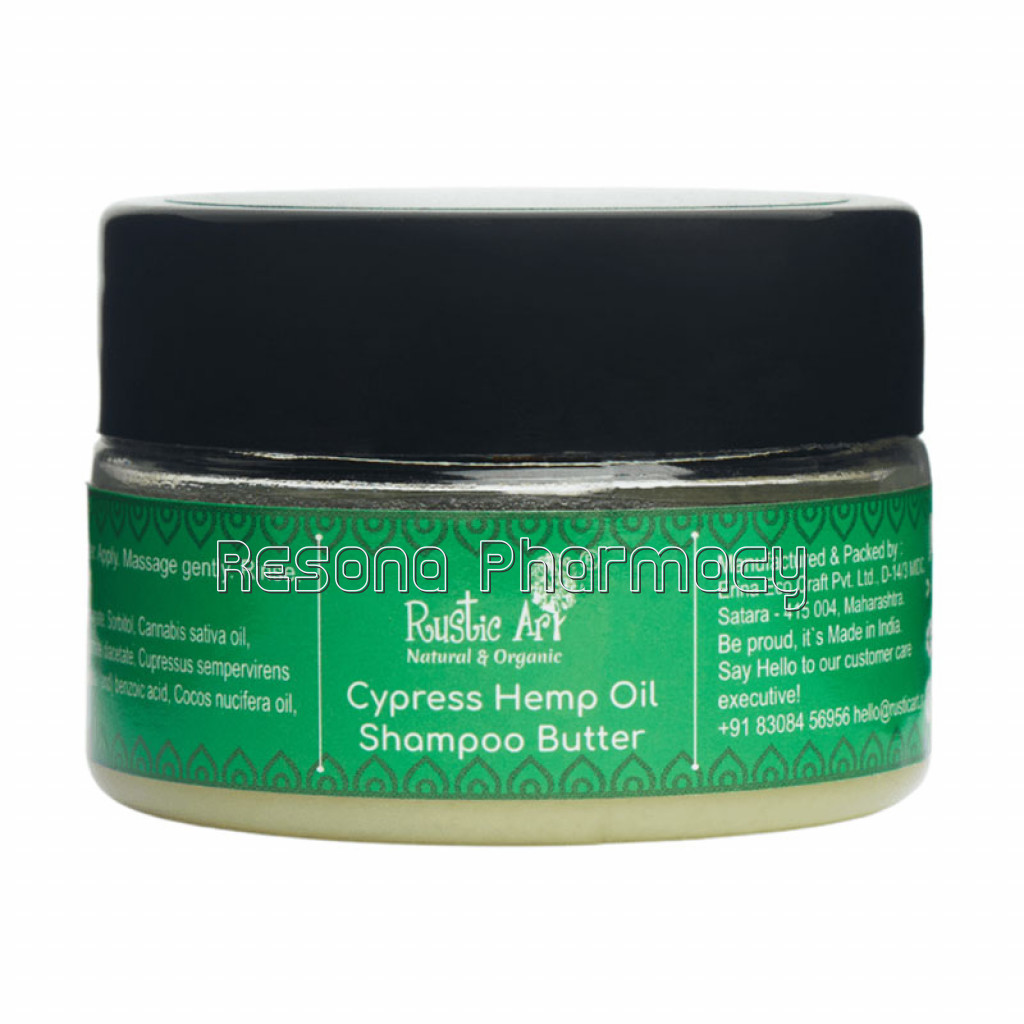 Cypress Hemp Oil Shampoo Butter Mini, 50G