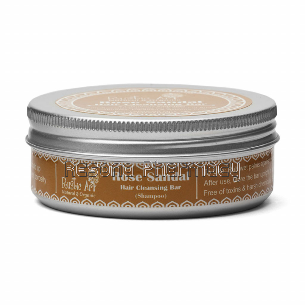 Rose Sandal Hair Cleansing Bar (Shampoo Bar)