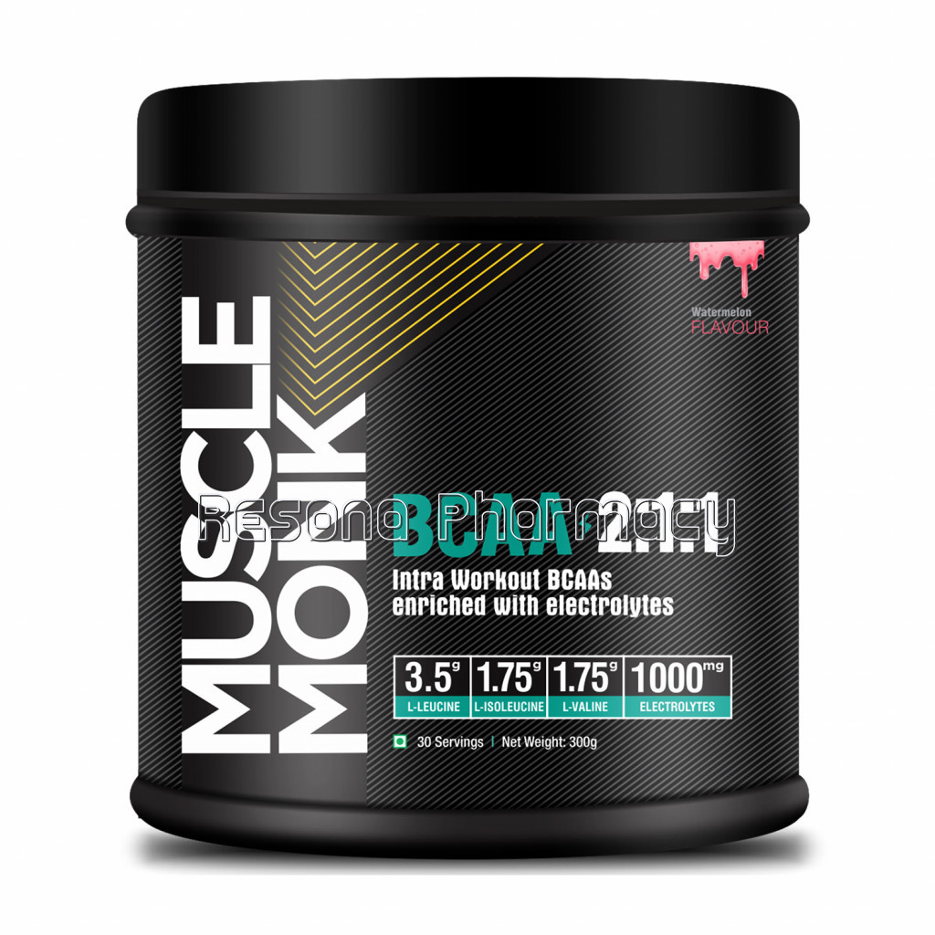 Bcaa 2:1:1 With Electrolytes Watermelon Flavor   300G