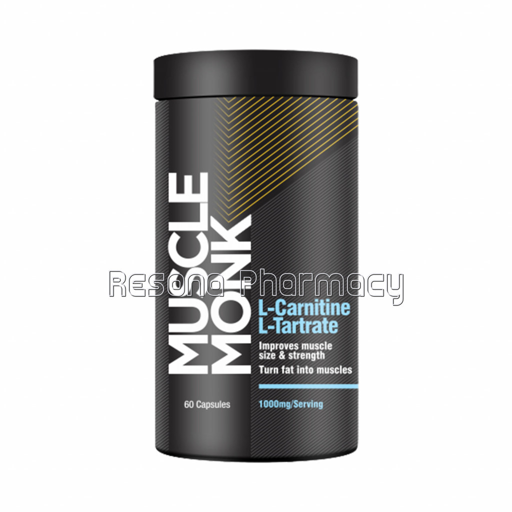 Musclemonk L Carnitine (60 Capsules)