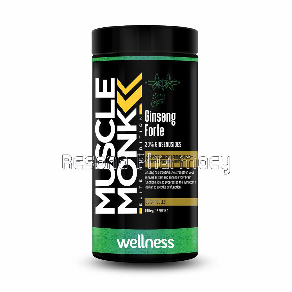 Ginseng Forte   400Mg   60 Caps
