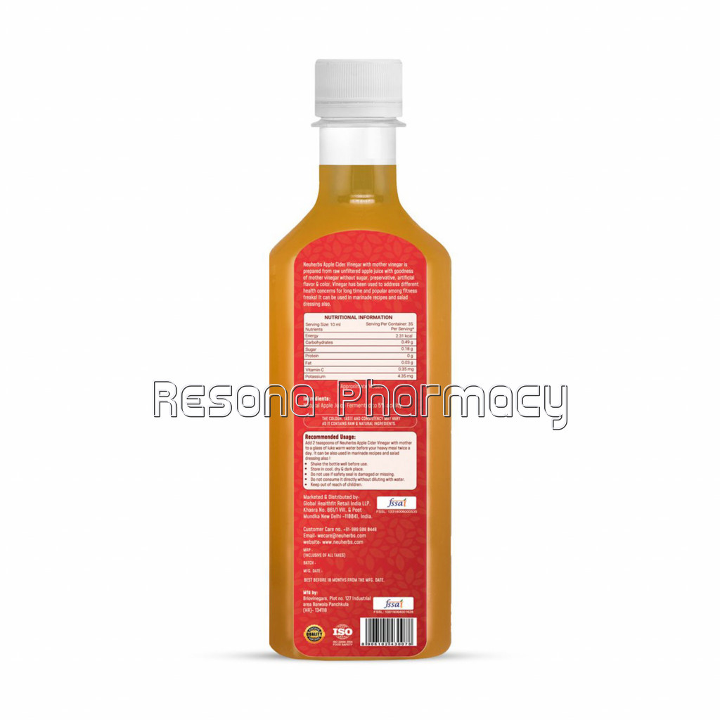 Apple Cider Vinegar With Mother Unfiltered