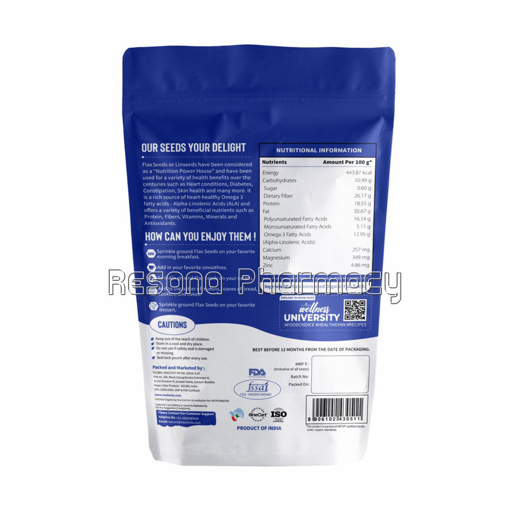 Neuherbs Flax Seeds