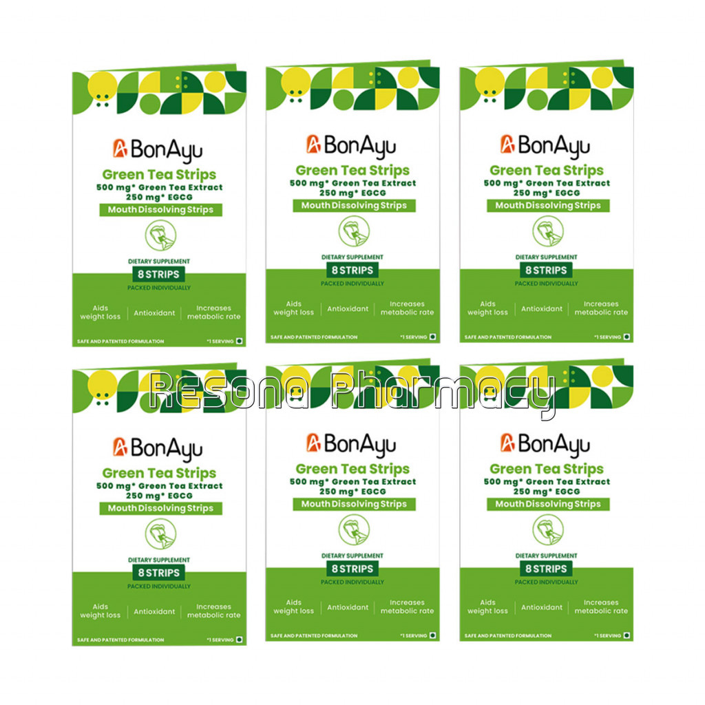 Green Tea Strips | Pack Of 6