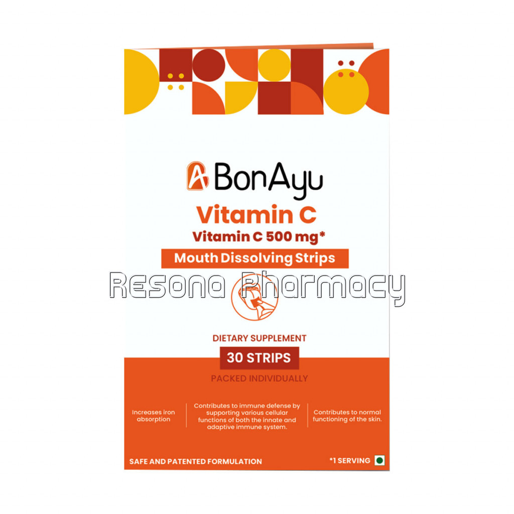 Bonayu Vitamin C Mouth Dissolving Strips | 30 Strips