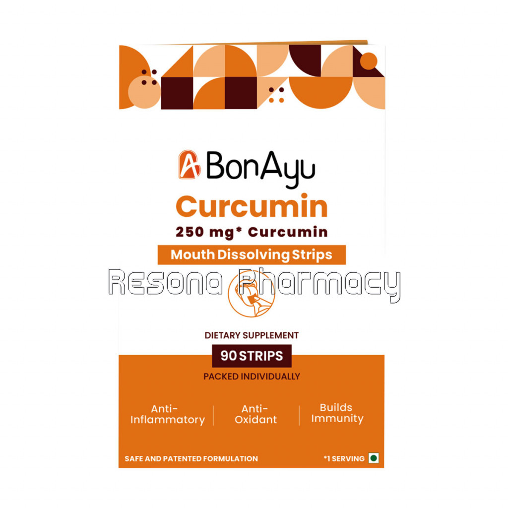 Bonayu Curcumin Mouth Dissolving Strips | 90 Strips