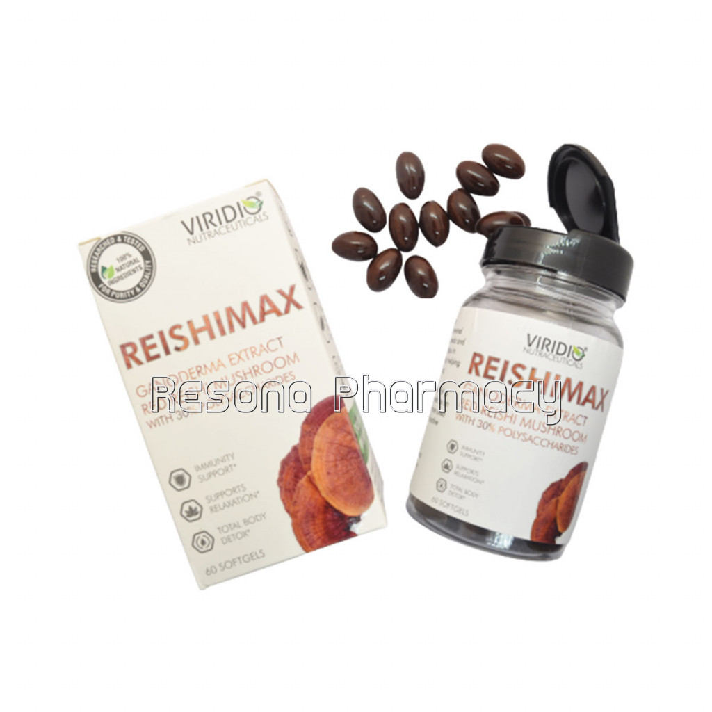 Reishimax   Red Reshi Mushroom Extract For Immunity And Body Detox