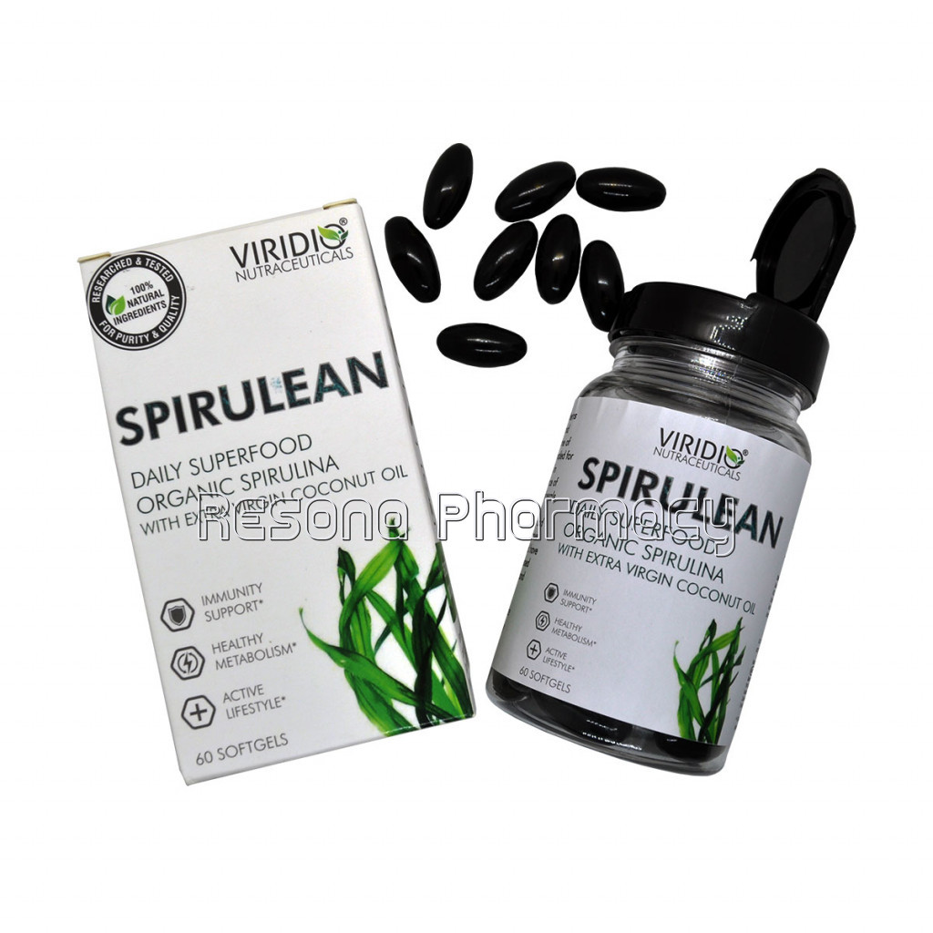 Spirulean   Organic Spirulina With Coconut Oil
