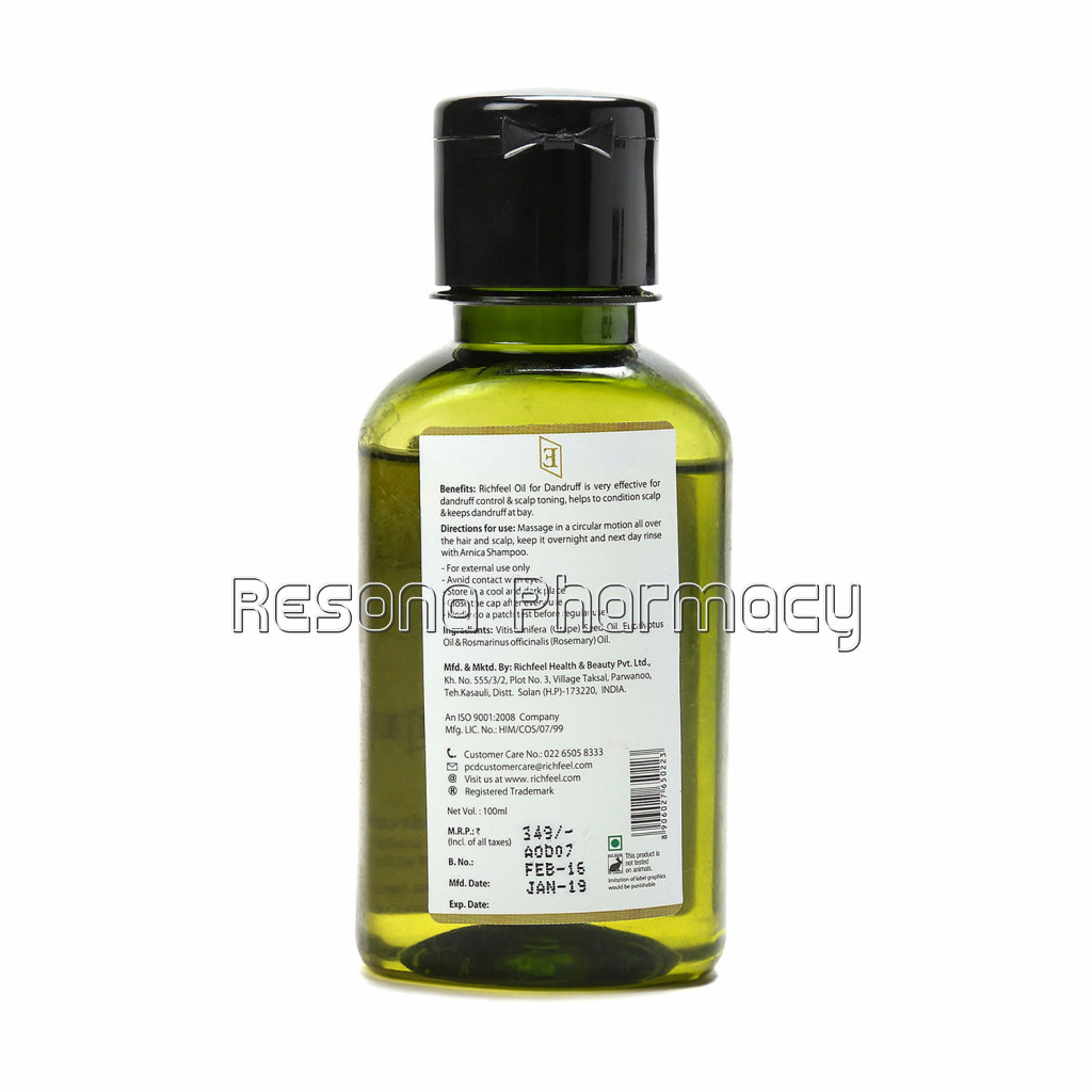 Richfeel Anti Dandruff Oil For Dandruff 100Ml