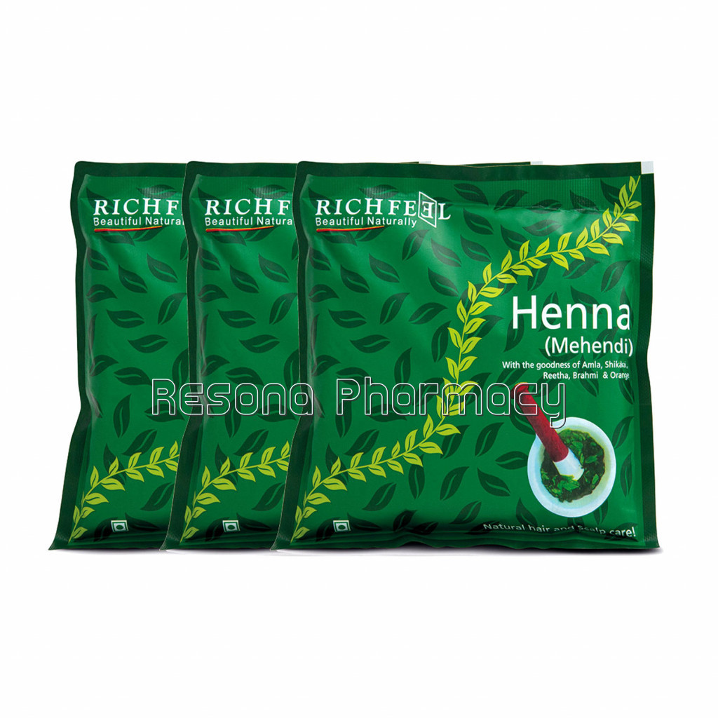 Richfeel Henna Mehendi 100G (Pack Of 3)