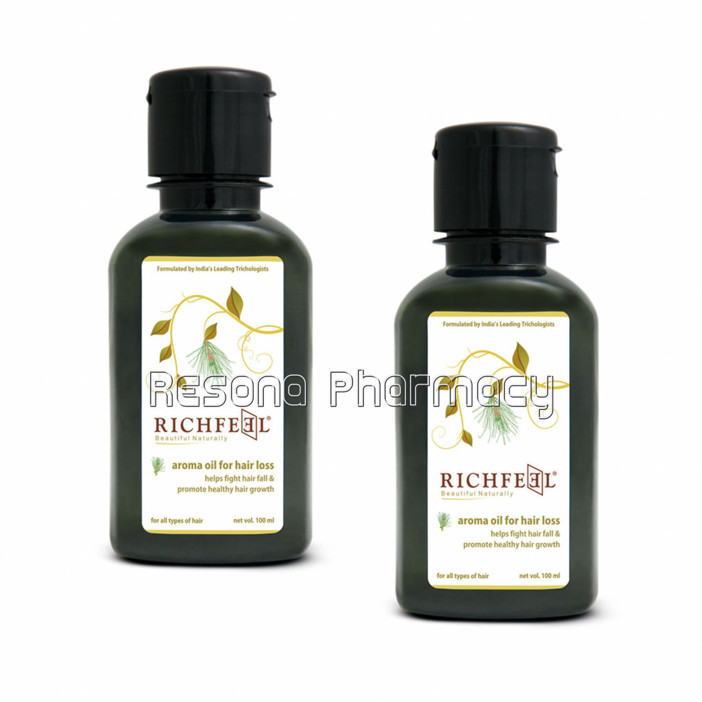 Richfeel Oil For Hair Loss 100Ml (Pack Of 2)