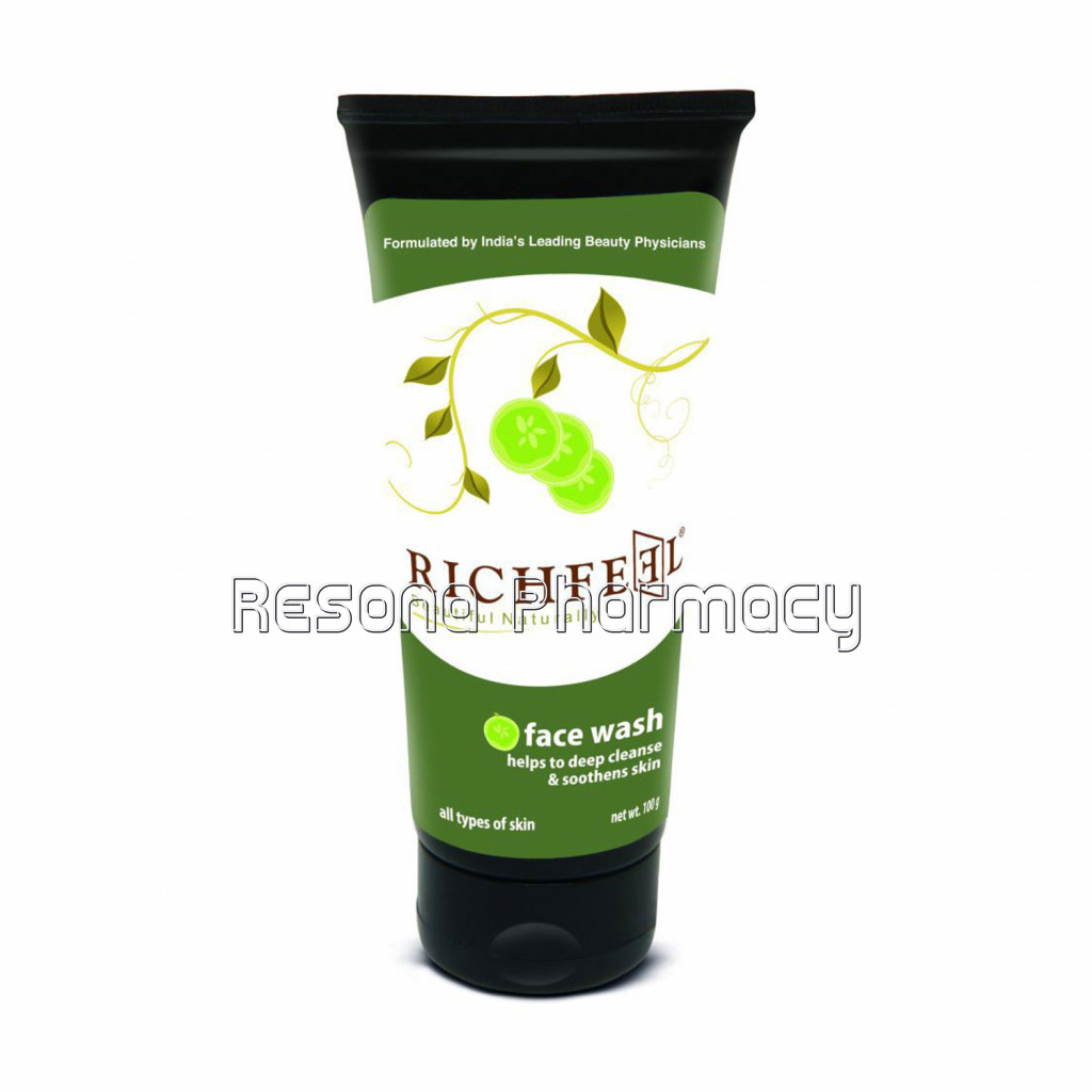 Richfeel Cucumber Face Wash 100Gm