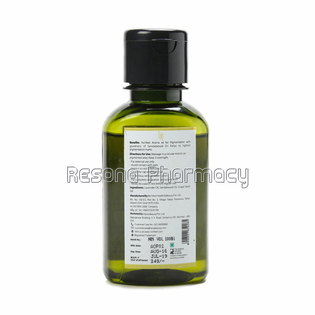 Richfeel Oil For Pigmentation 100Ml