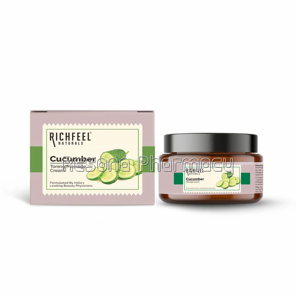 Richfeel Cucumber Massage Cream 100G