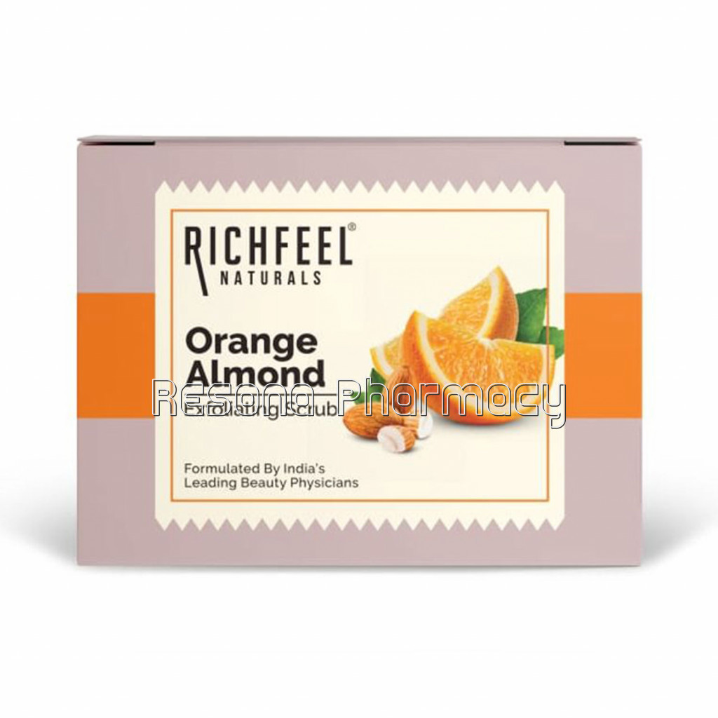 Richfeel Orange Almond Scrub 100G
