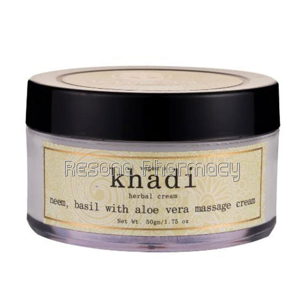 Neem Basil With Aloe Vera Massage Cream