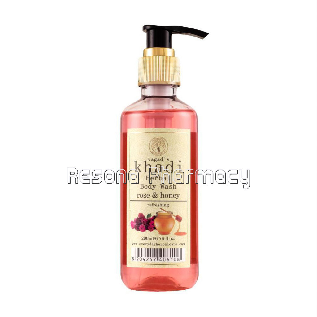 Vagad'S Khadi Rose and Honey Body Wash