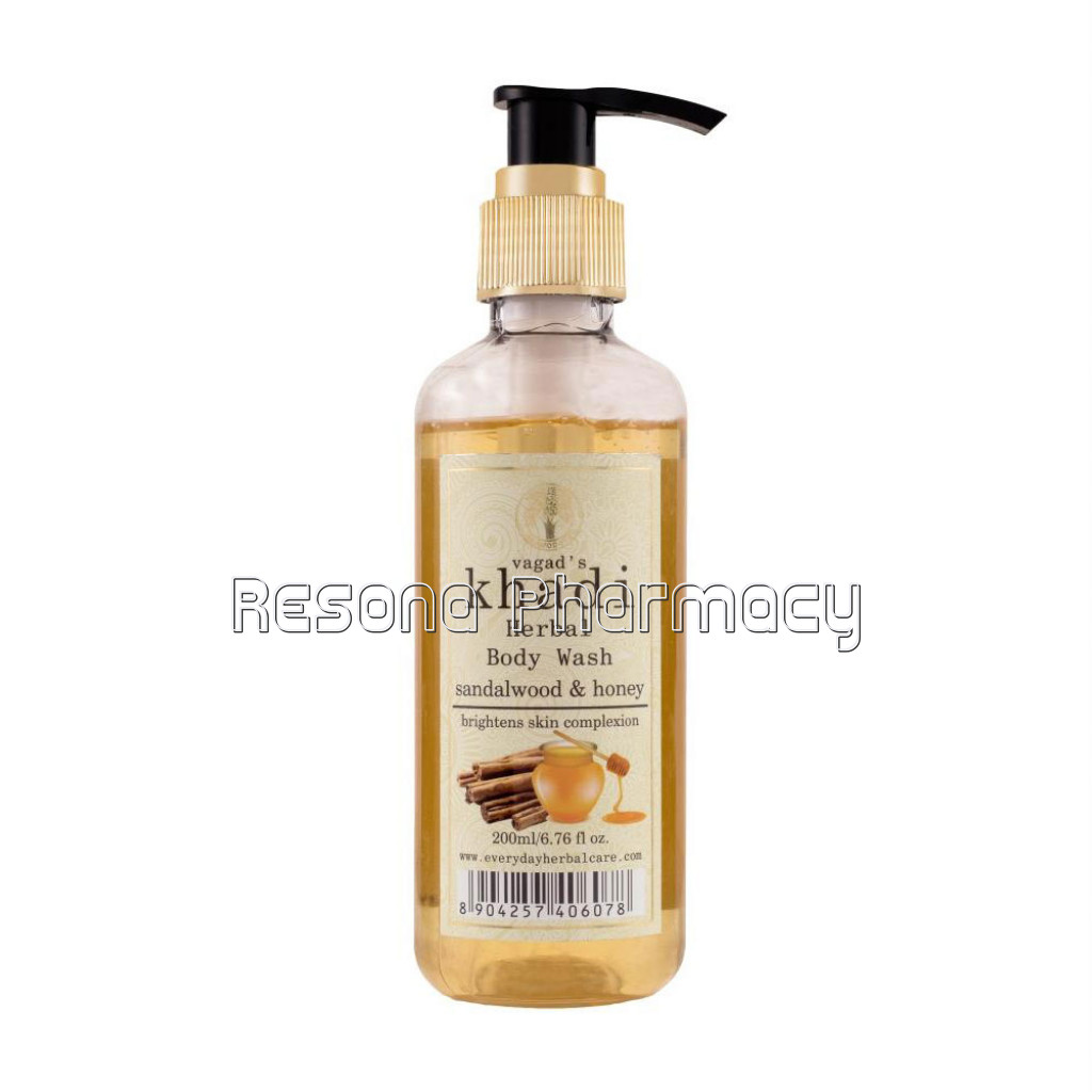Vagad'S Khadi Sandalwood and Honey Body Wash