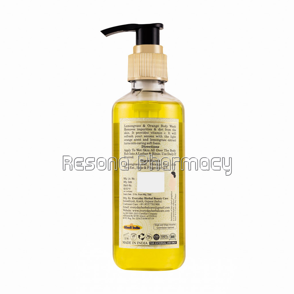 Lemongrass and Orange Body Wash