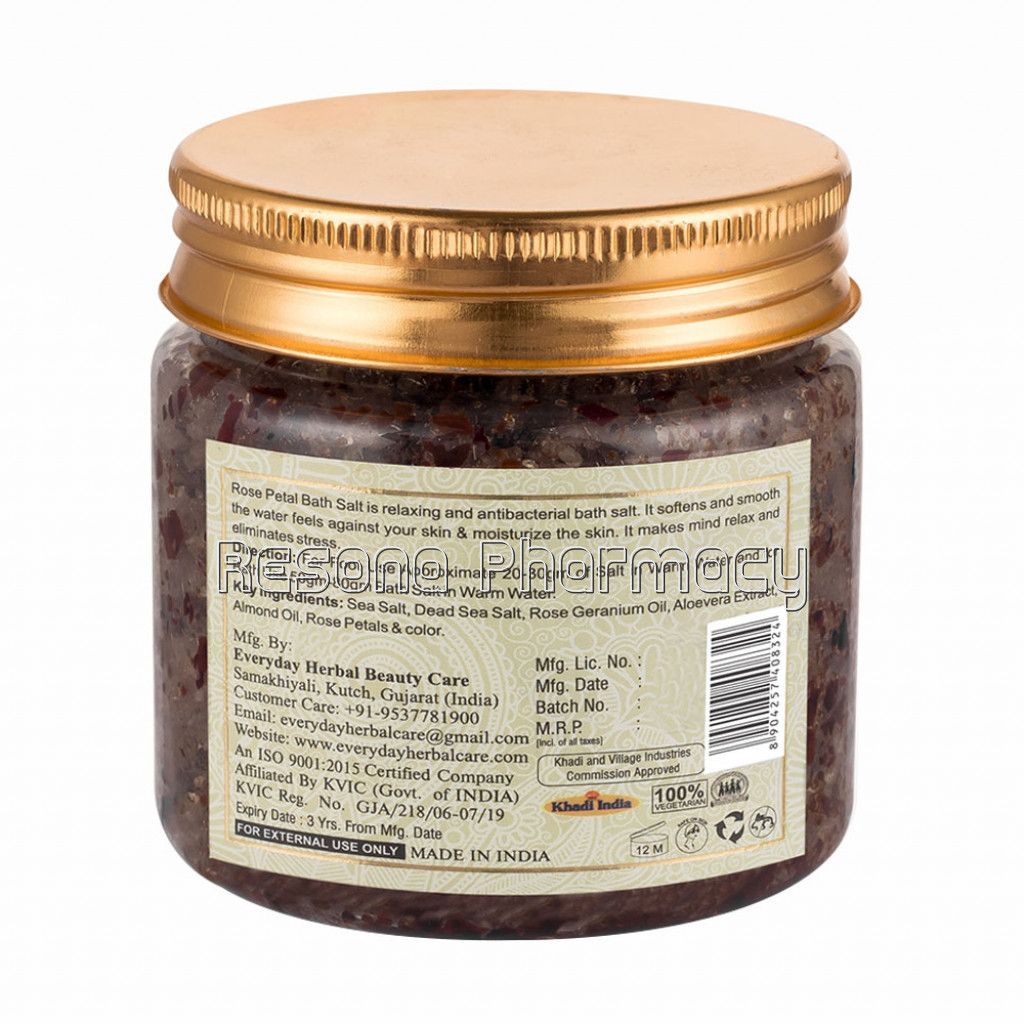Rose Geranium With Rose Petal Bath Salt